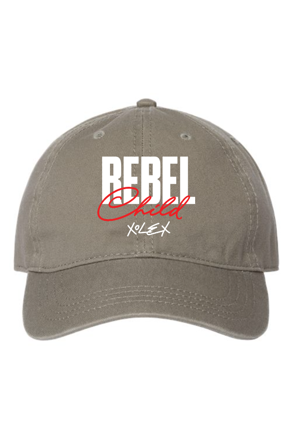 Relaxed REBEL CHILD Golf Dad Hat